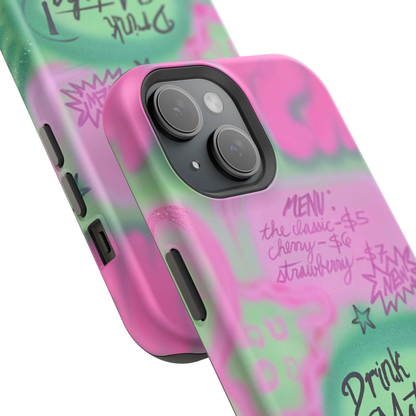 MagSafe "matcha!" airbrush iPhone case
