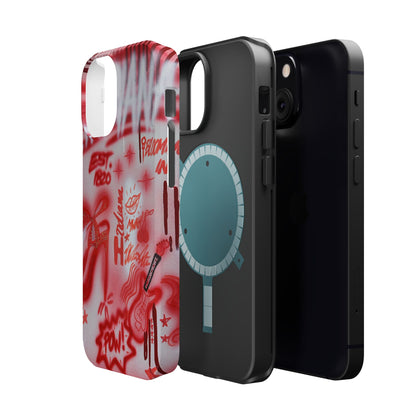 MagSafe "indiana" airbrush iPhone case
