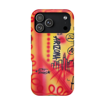 MagSafe "tempe, az" airbrush iPhone case