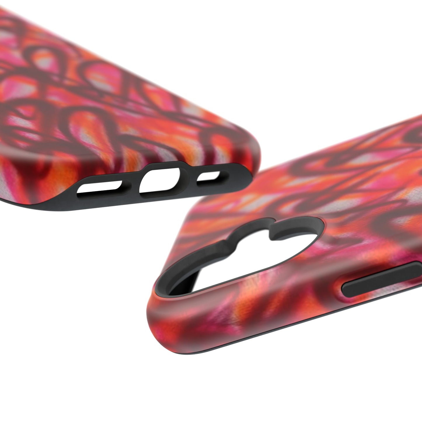 MagSafe „Graffiti Love“ Airbrush iPhone Hülle