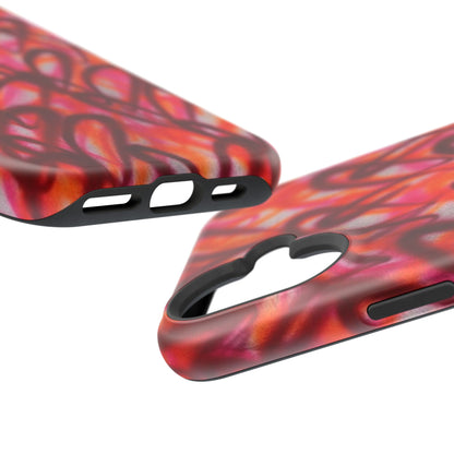 MagSafe „Graffiti Love“ Airbrush iPhone Hülle