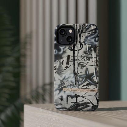 MagSafe "monochrome mood" airbrush iPhone case