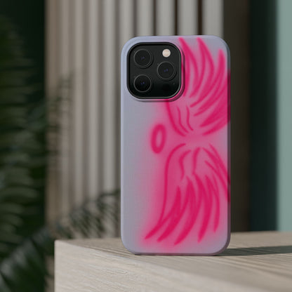 MagSafe "angel wings" airbrush iPhone case