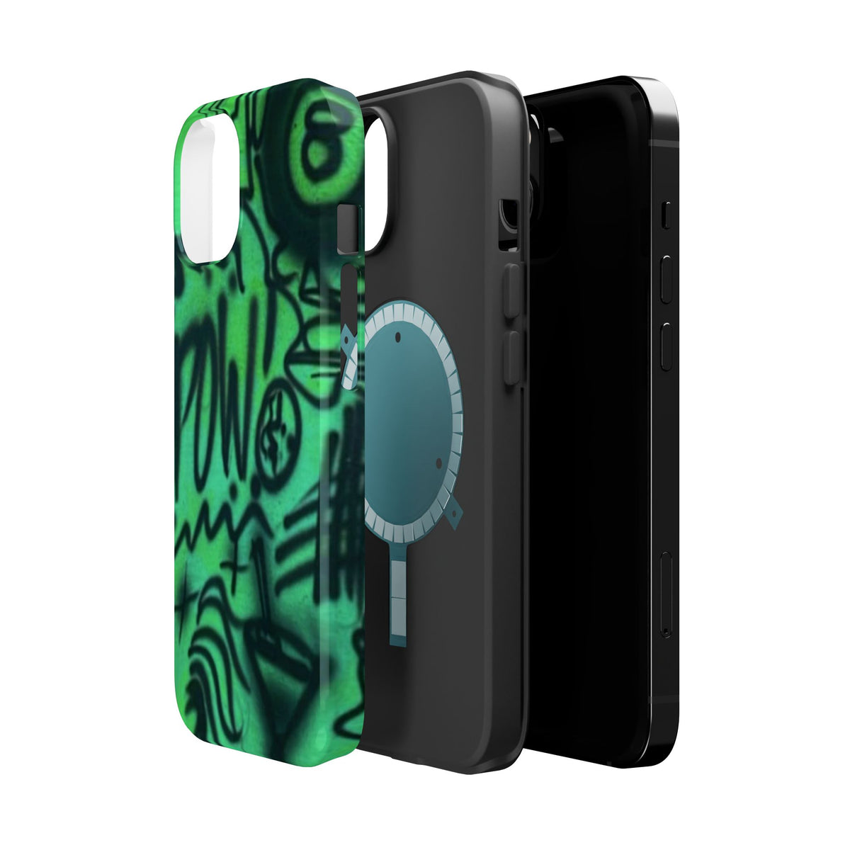MagSafe "POW!" airbrush iPhone case