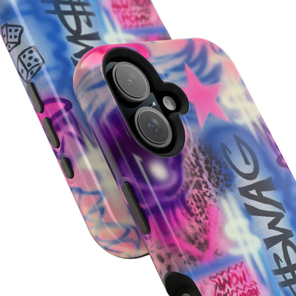 MagSafe "$wag" airbrush iPhone case