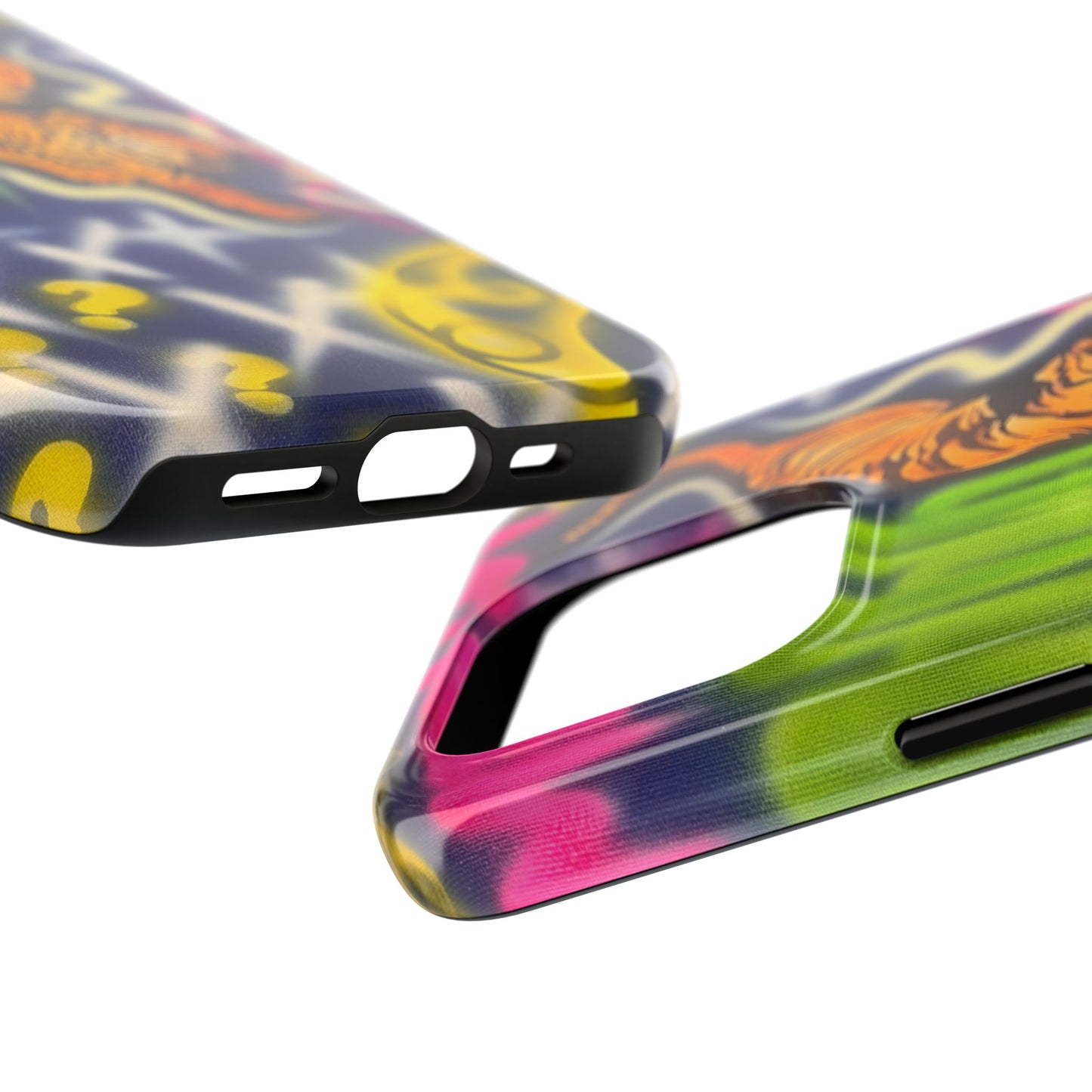 "mega luv" airbrush iPhone case