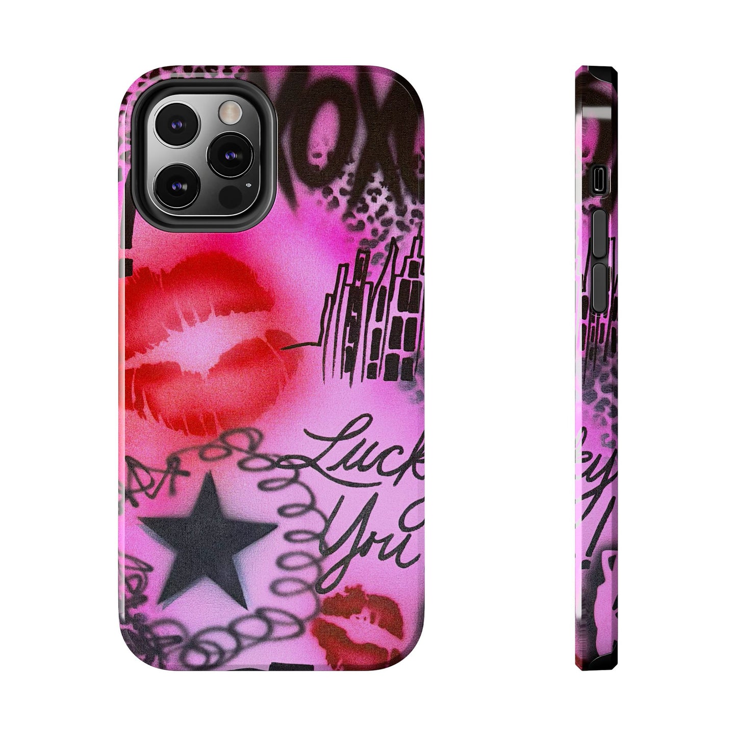 "ulterior motive" airbrush iPhone case