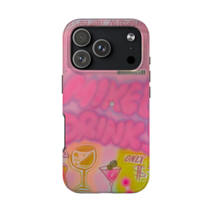 "mixed drinks" airbrush iPhone case
