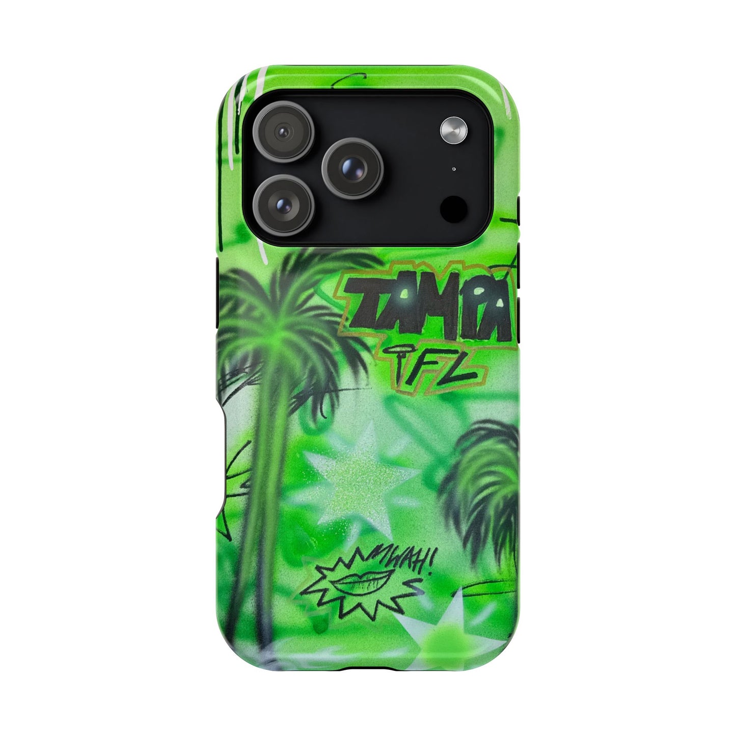 MagSafe "tampa, fl" airbrush iPhone case