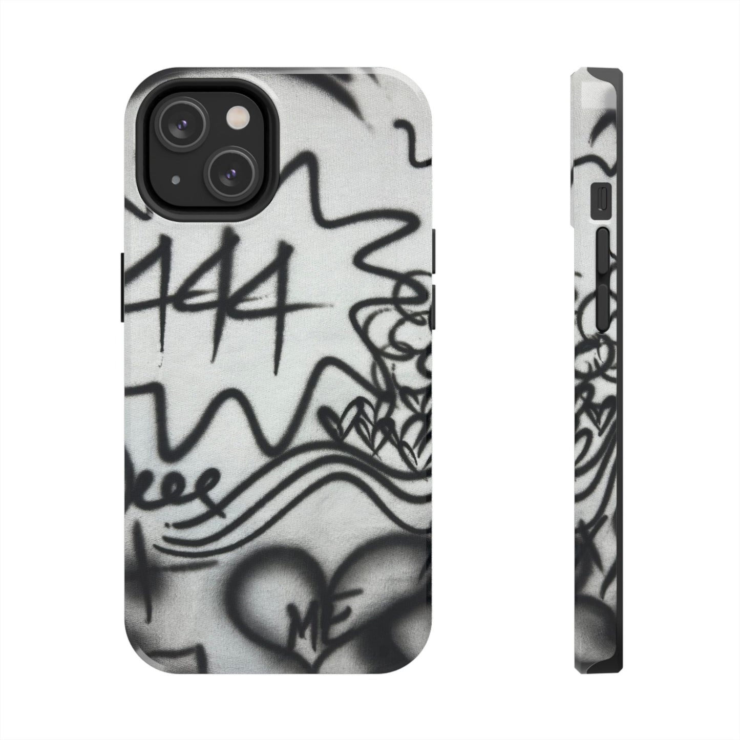 "444” airbrush iPhone case