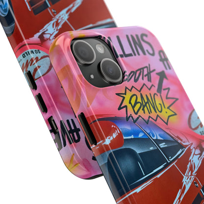 "miami momentos" airbrush iPhone case