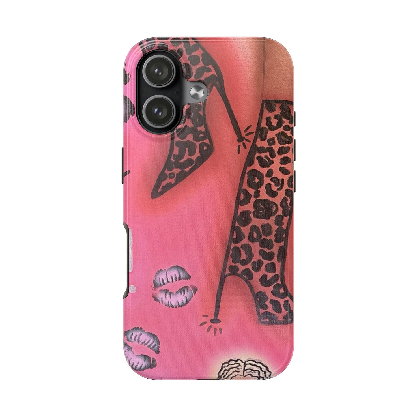 "cheetah boots" airbrush iPhone case