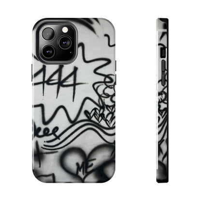 "444” airbrush iPhone case