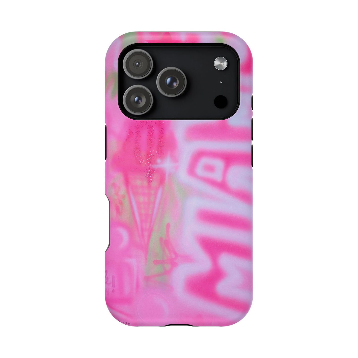 MagSafe "sunset sorbet" airbrush iPhone case