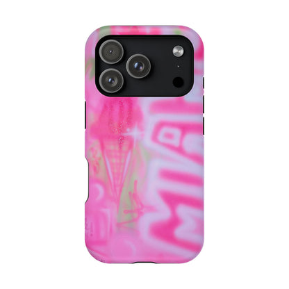 MagSafe "sunset sorbet" airbrush iPhone case