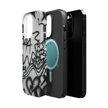 MagSafe „444“ Airbrush iPhone Hülle