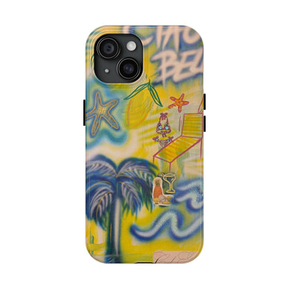 "ciao bella" airbrush iPhone case