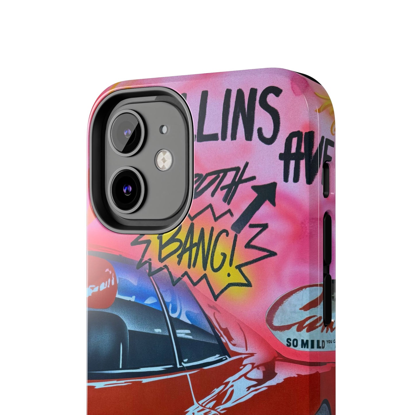 "miami momentos" airbrush iPhone case