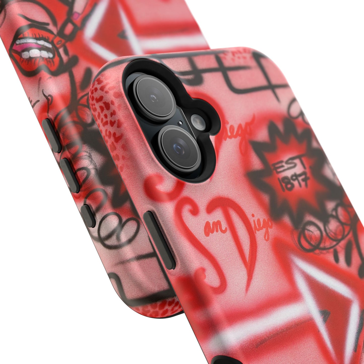 MagSafe "San Diego" Airbrush iPhone-Hülle