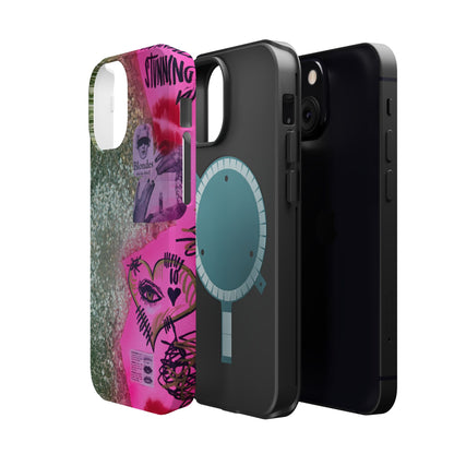 MagSafe "glitter gloss" airbrush iPhone case