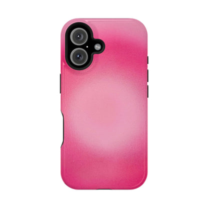 MagSafe "pinkberry" airbrush iPhone case