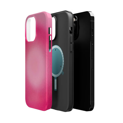 MagSafe "pinkberry" airbrush iPhone case