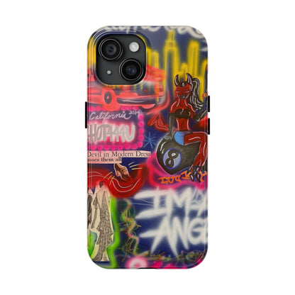 "im an angel" airbrush iPhone case