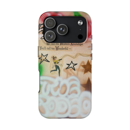 "the rodeo" airbrush iPhone case