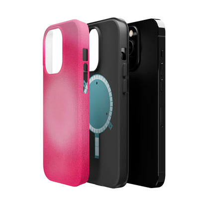 MagSafe "pinkberry" airbrush iPhone case