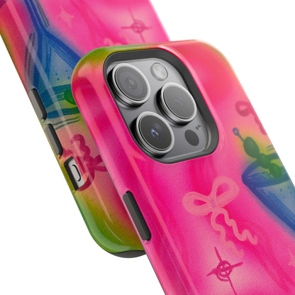 MagSafe „Bow Martini“ Airbrush-iPhone-Hülle