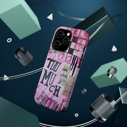MagSafe "too much motion" airbrush iPhone case
