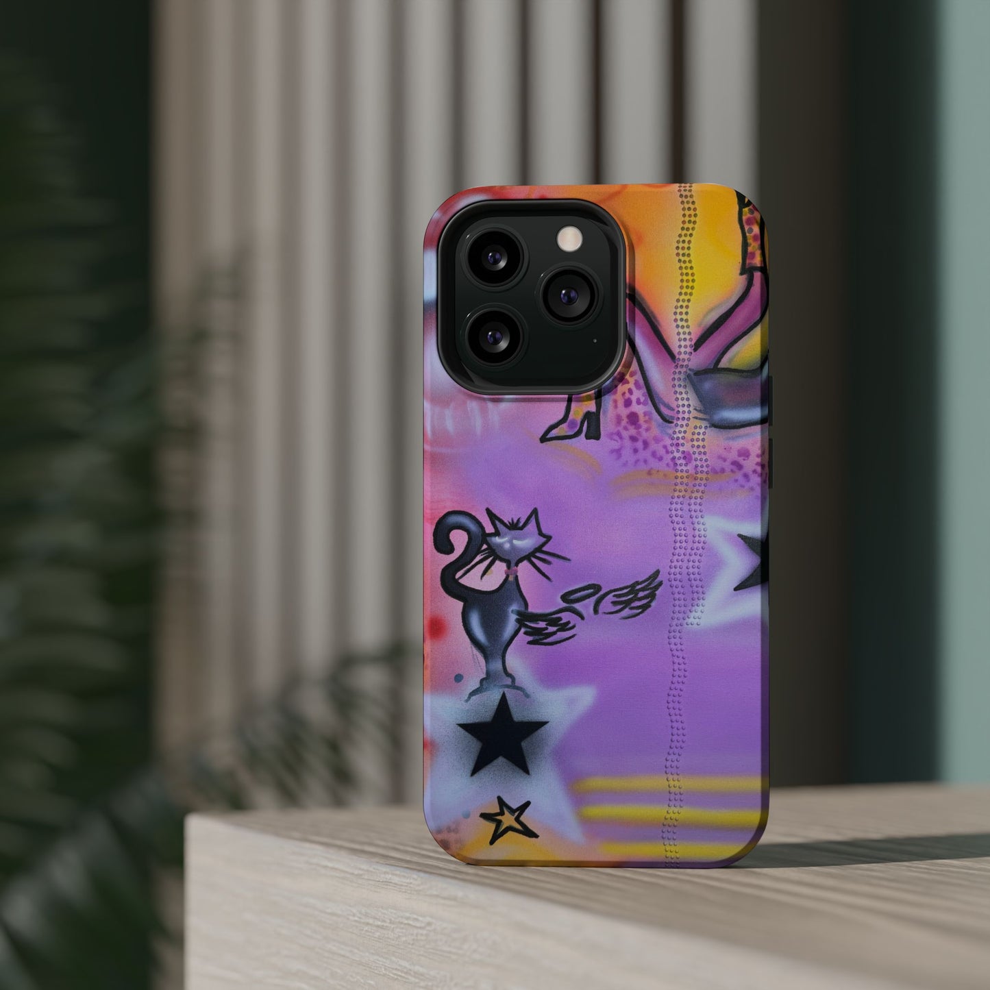 MagSafe @mayacain airbrush iPhone case