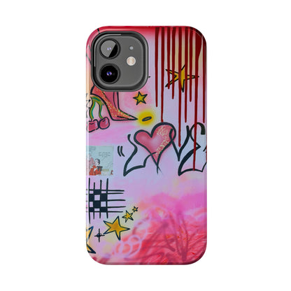 "cherry luvr" airbrush iPhone case
