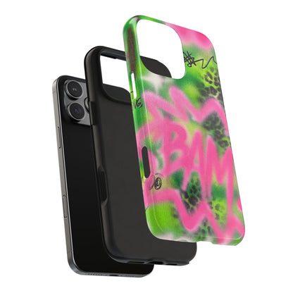 "BAM! pt. 2" airbrush iPhone case