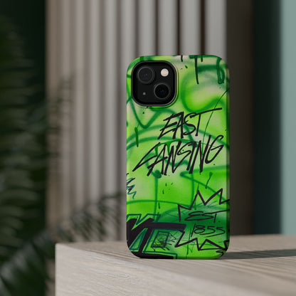 MagSafe "east lansing, mi" airbrush iPhone case