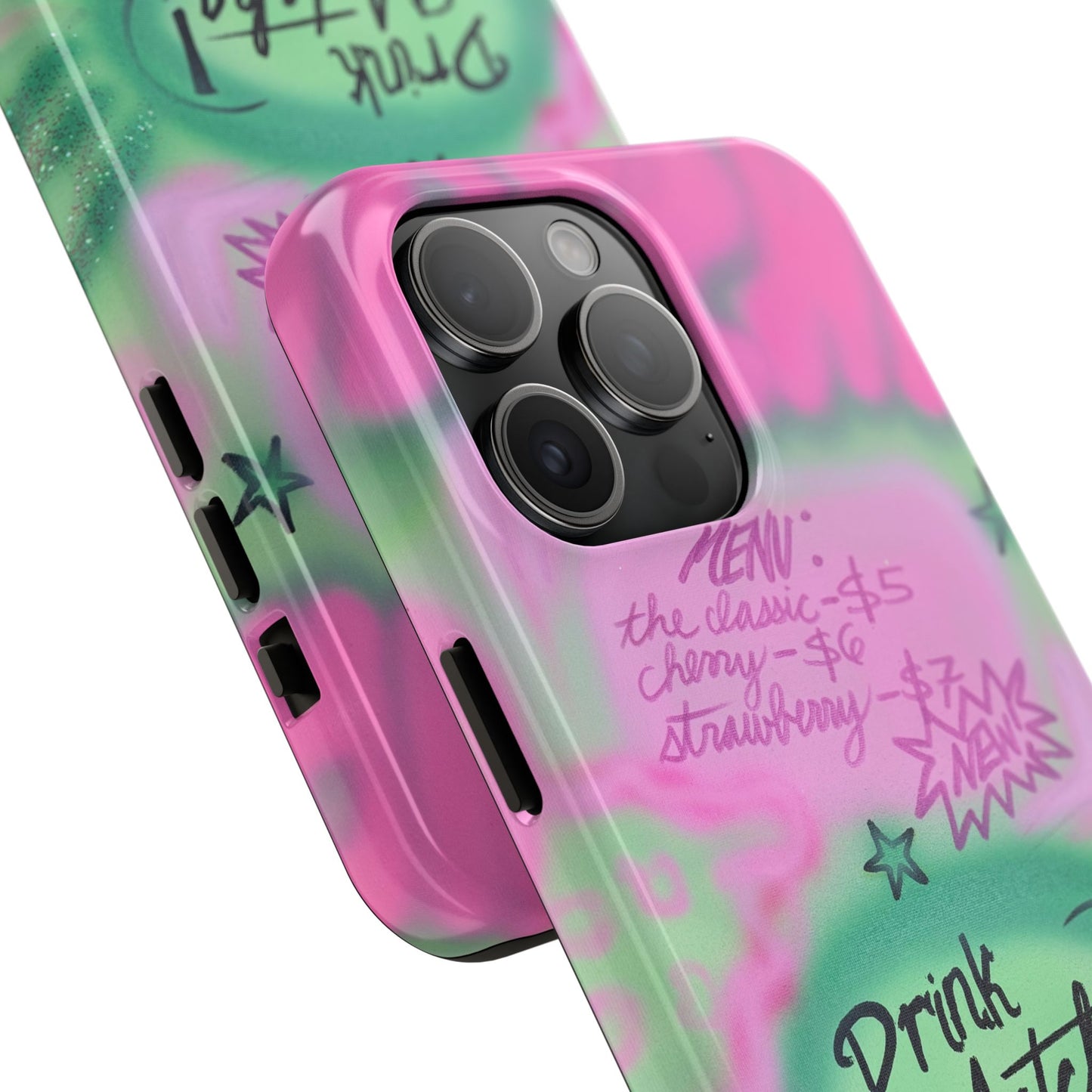 "matcha!" airbrush iPhone case