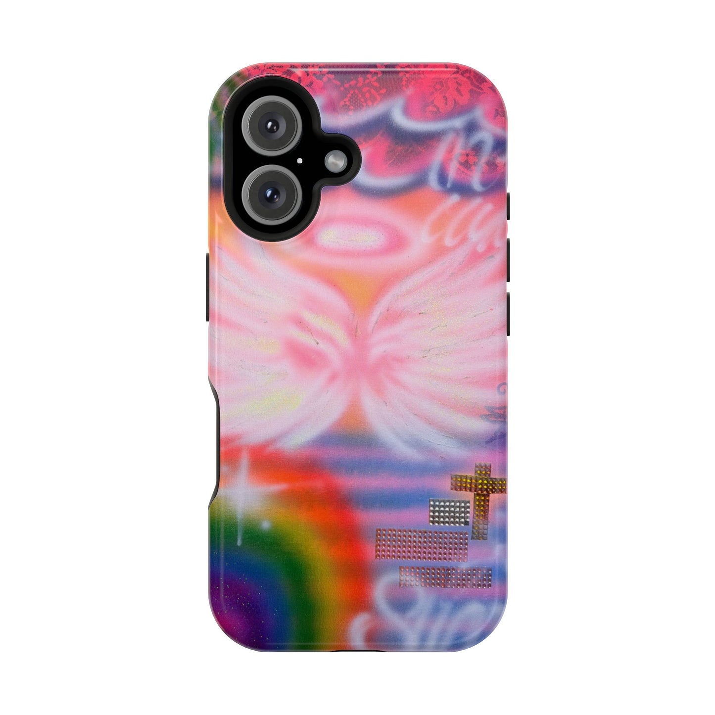 MagSafe "summer bliss" airbrush iPhone case