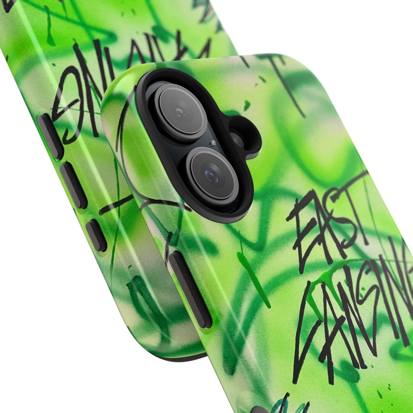 "east lansing, mi" airbrush iPhone case
