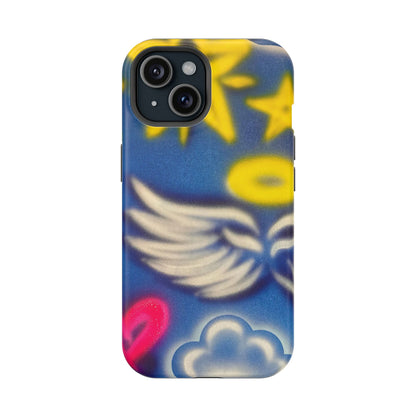 MagSafe "celestial halo" airbrush iPhone case