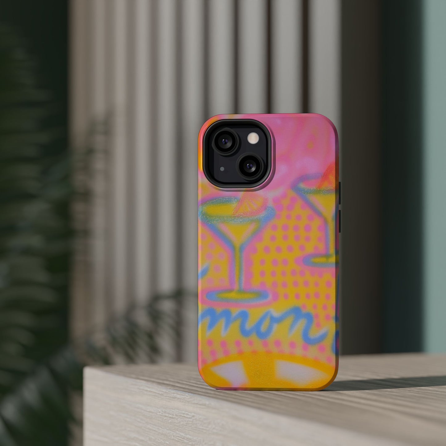 MagSafe "lemontini" airbrush iPhone case