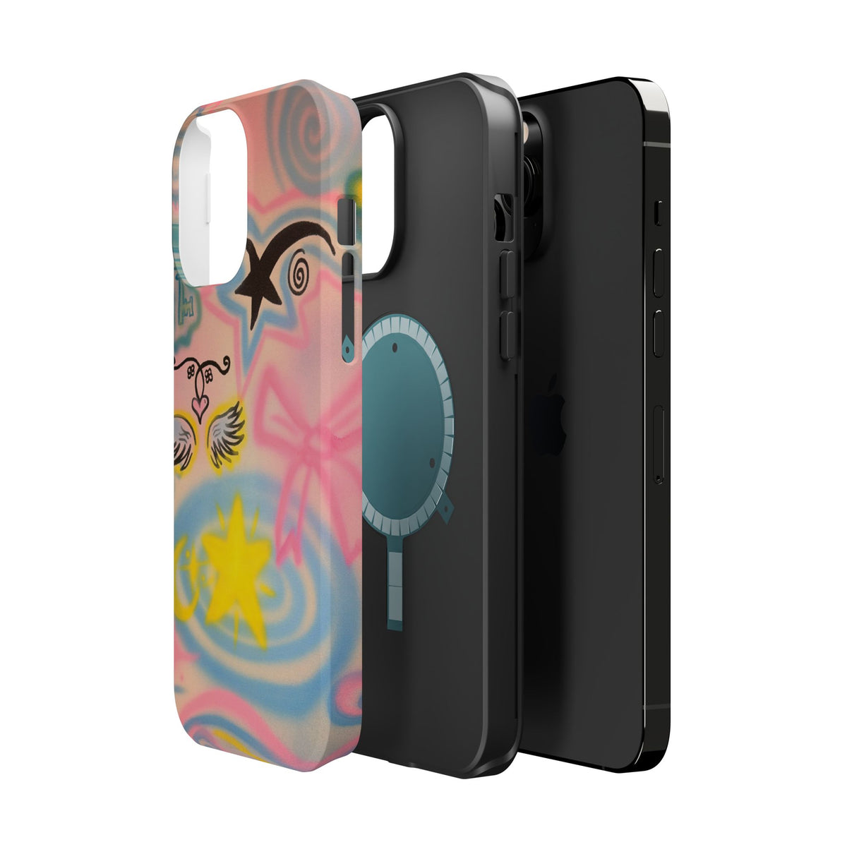 MagSafe "star energy" airbrush iPhone case