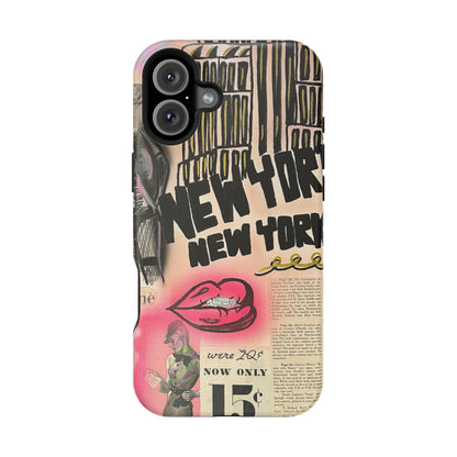 MagSafe „New York, New York“ Airbrush iPhone Hülle