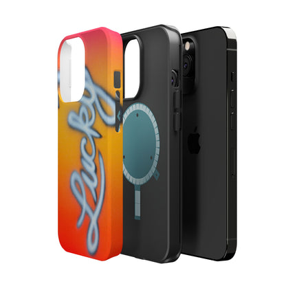 MagSafe "lucky" airbrush iPhone case