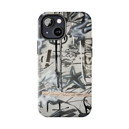 "monochrome mood" airbrush iPhone case