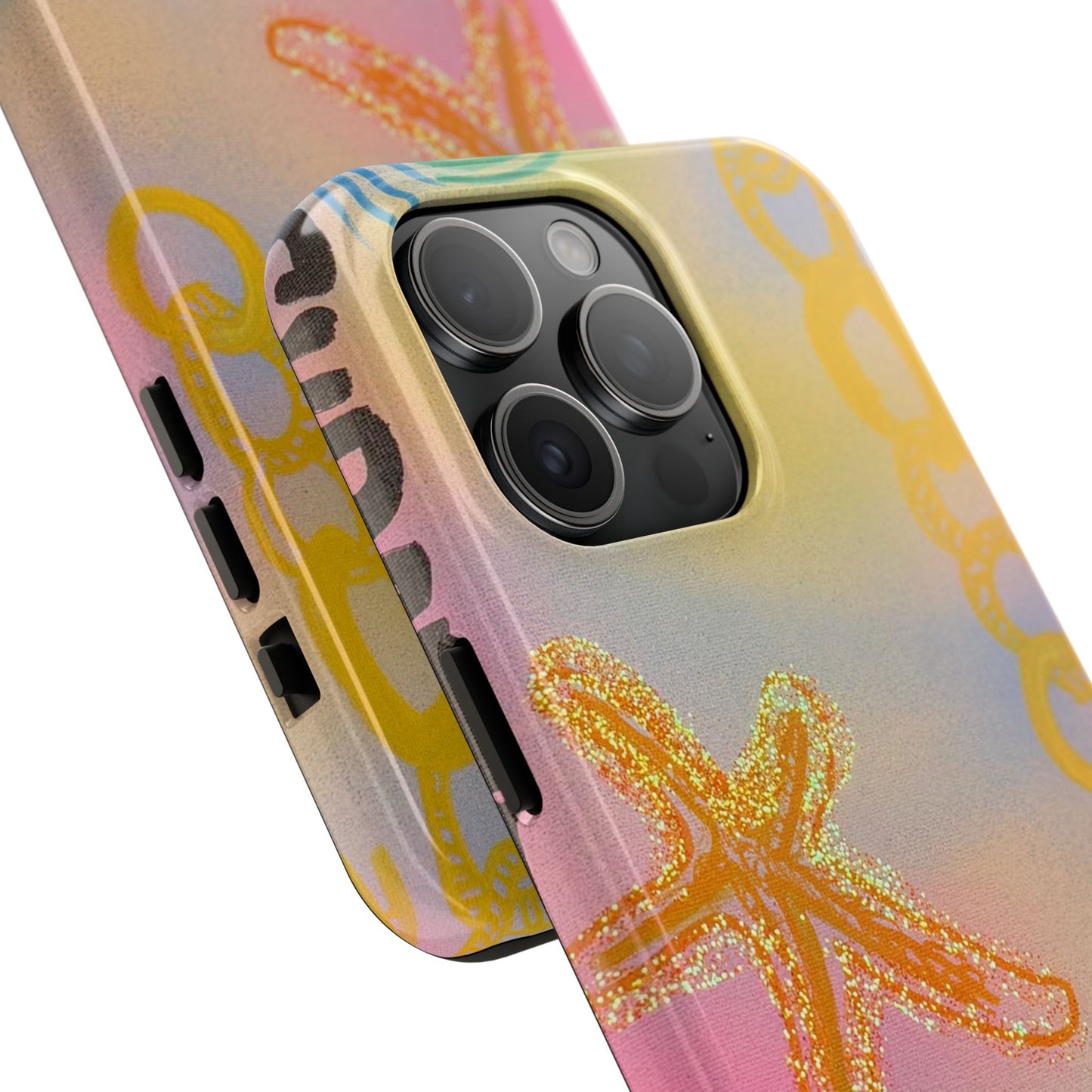 "sweet starfish" airbrush iPhone case