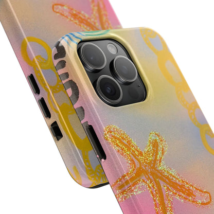 "sweet starfish" airbrush iPhone case