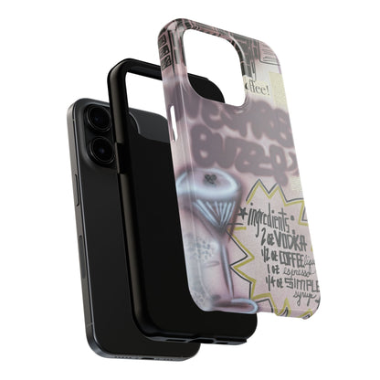 "espresso martini" airbrush iPhone case