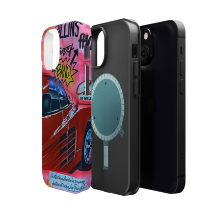 MagSafe "miami momentos" airbrush iPhone case