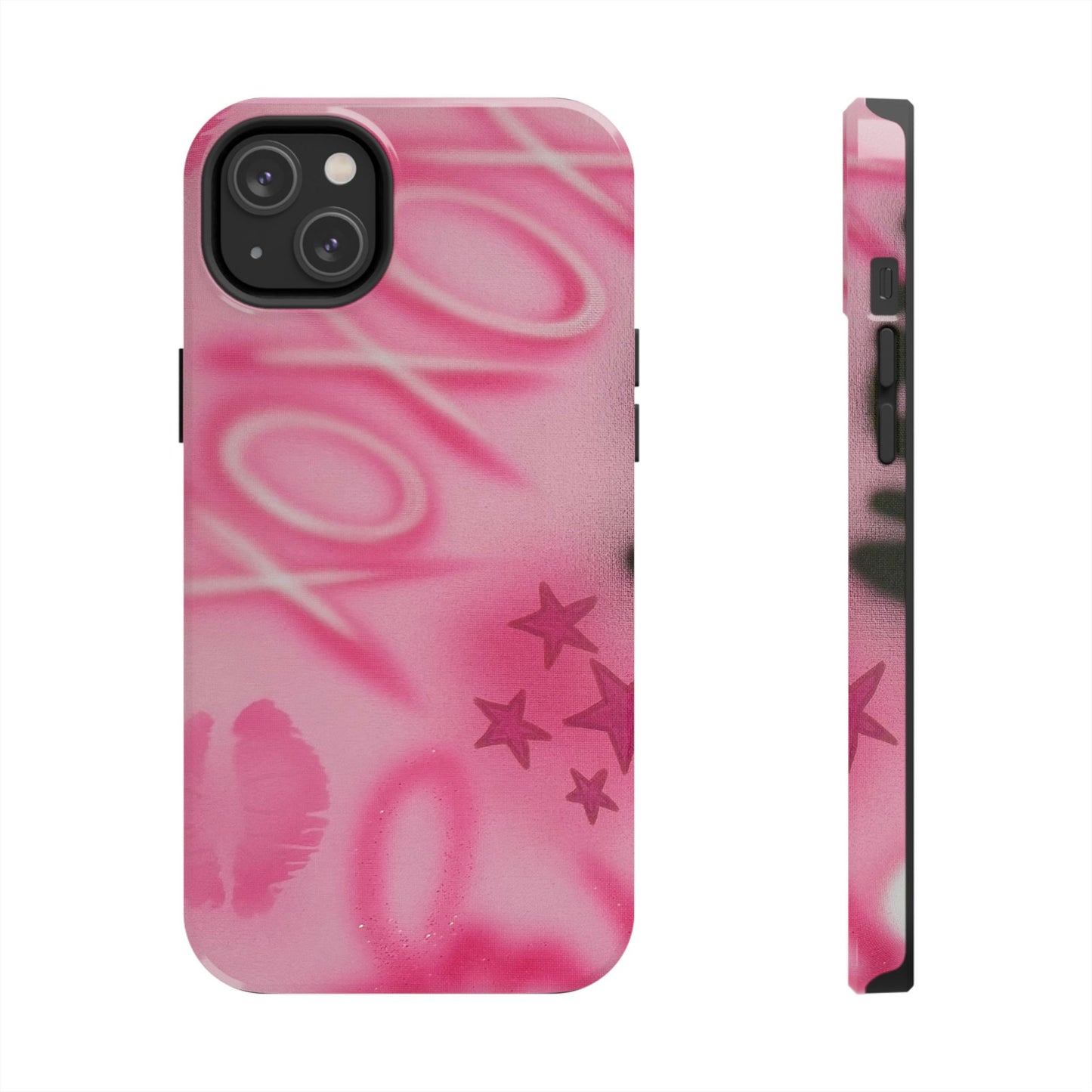 "perfectly pink" airbrush iPhone case