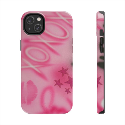 "perfectly pink" airbrush iPhone case